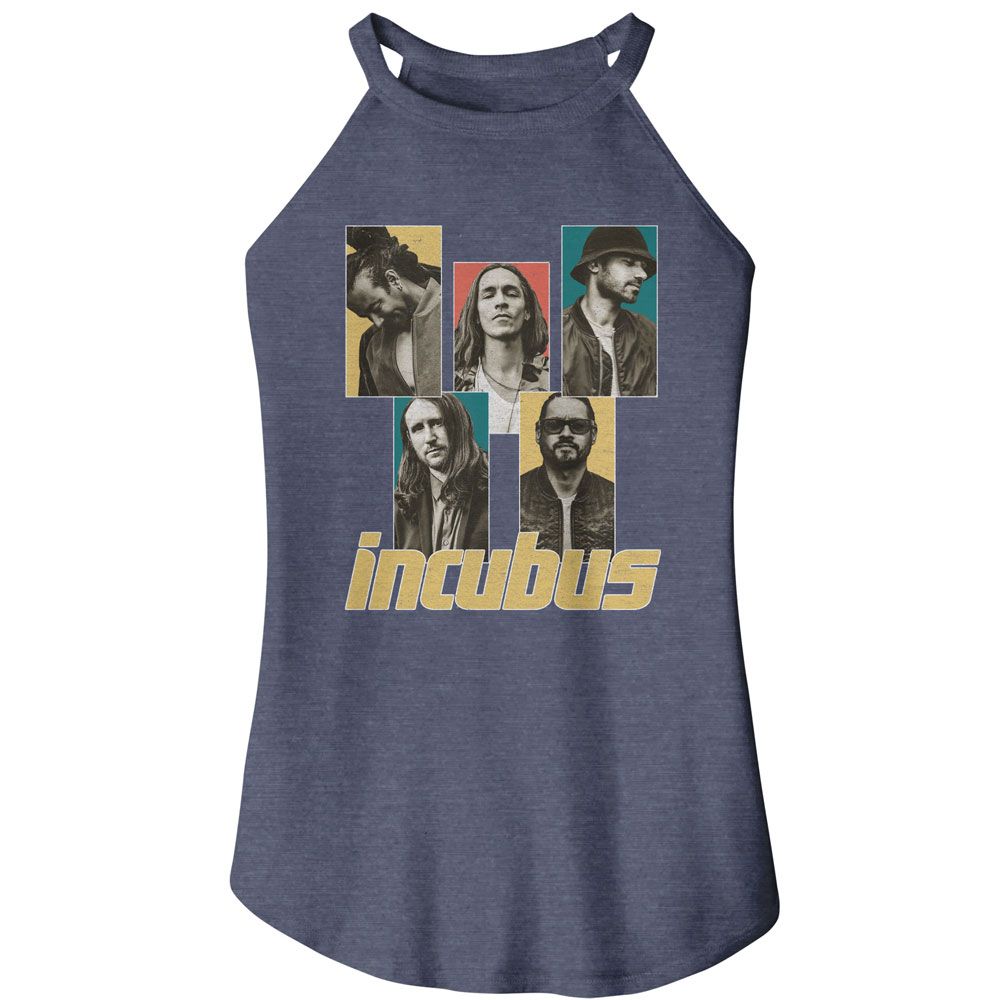 INCUBUS - BAND MEMBER BOXES LADIES SHIRT