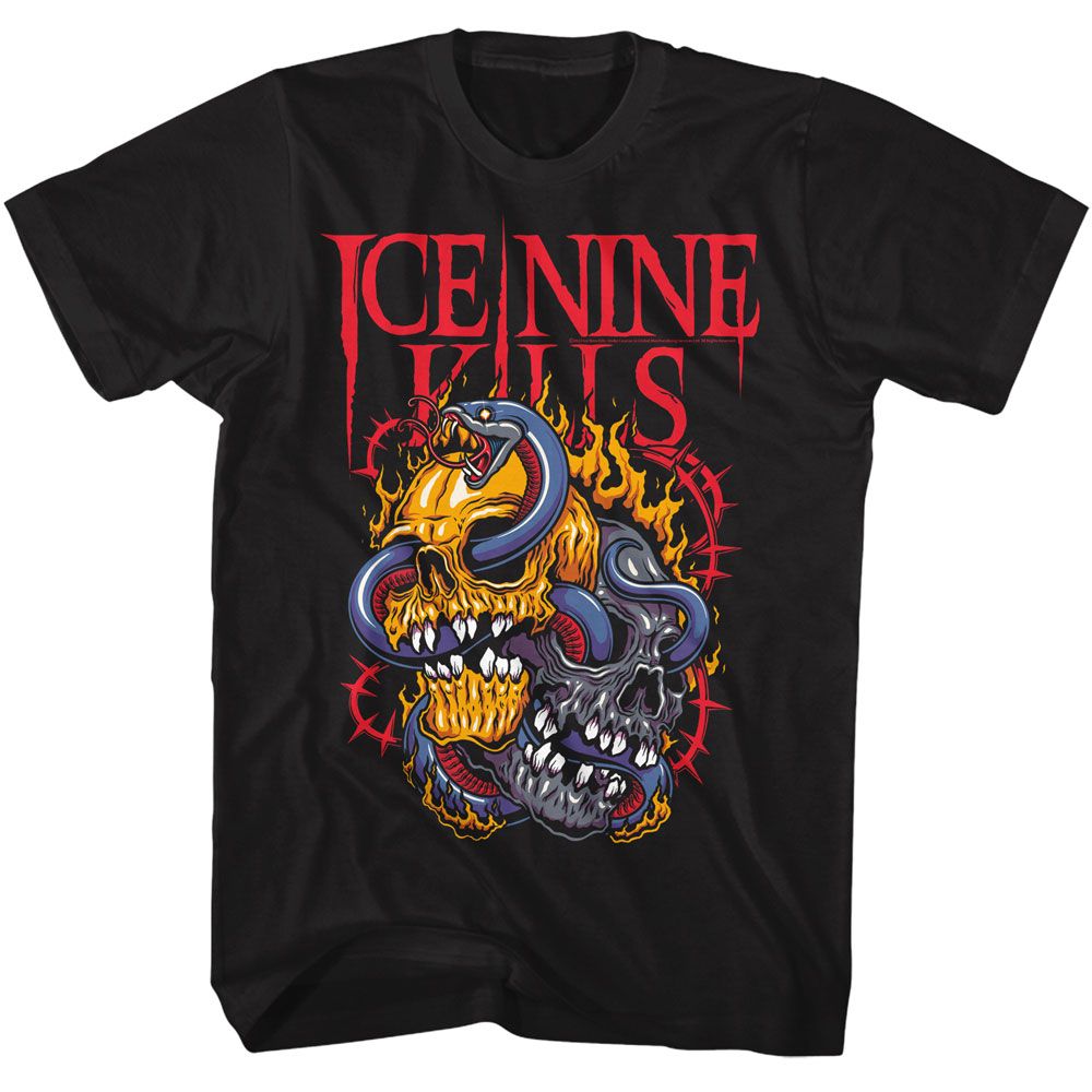 ICE NINE KILLS - SNAKE SKULLS SHIRT