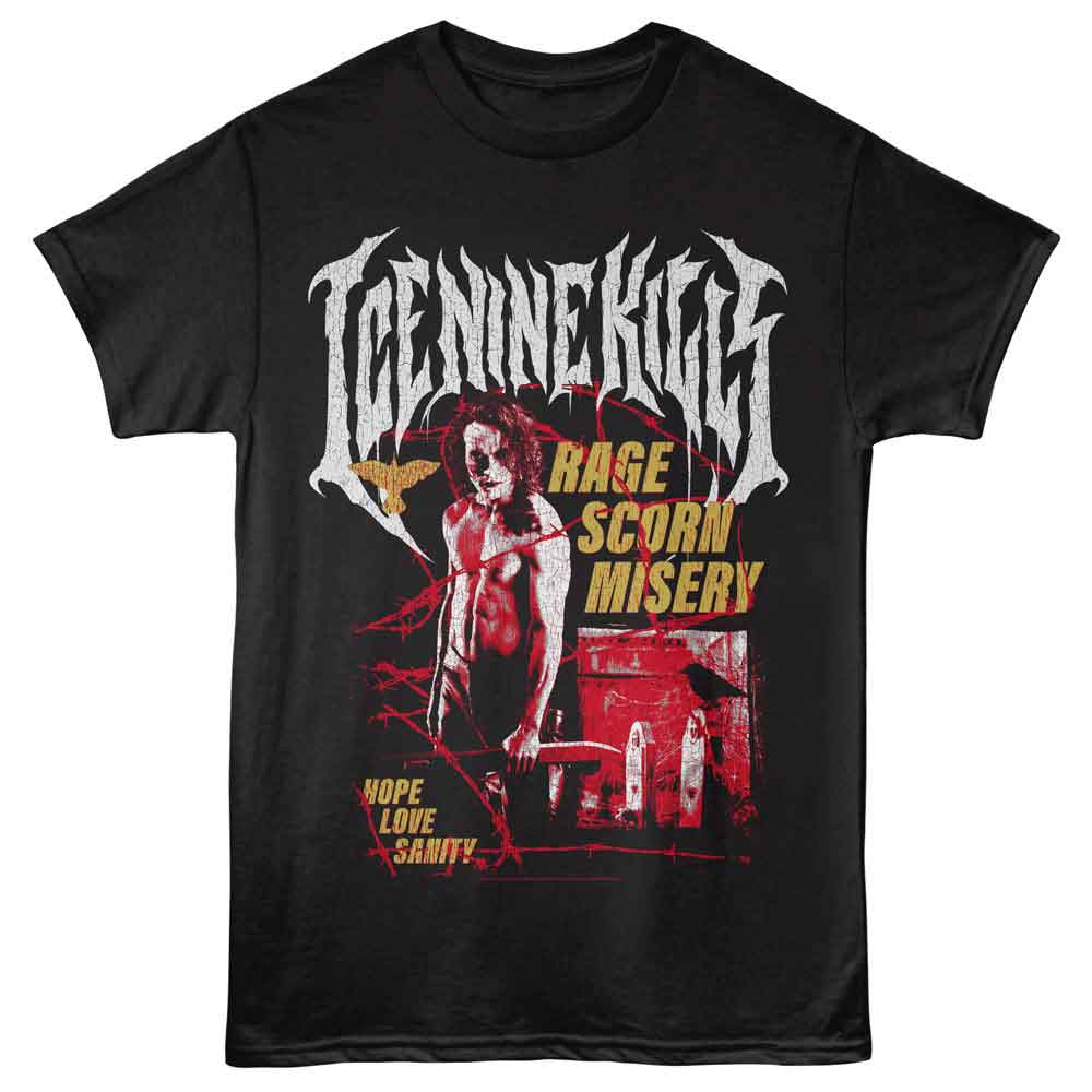 ICE NINE KILLS - RAGE SCORN MISERY SHIRT