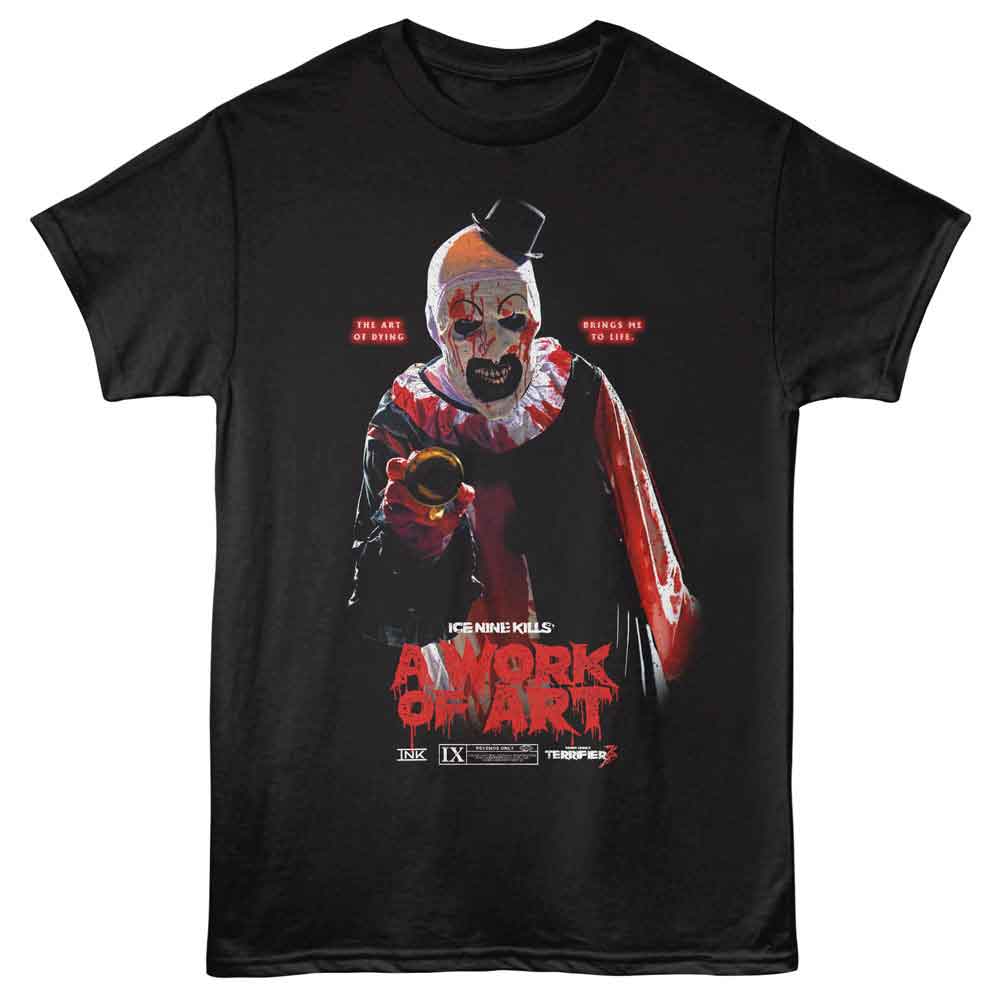 ICE NINE KILLS - INK TERRIFIER A WORK OF ART SHIRT