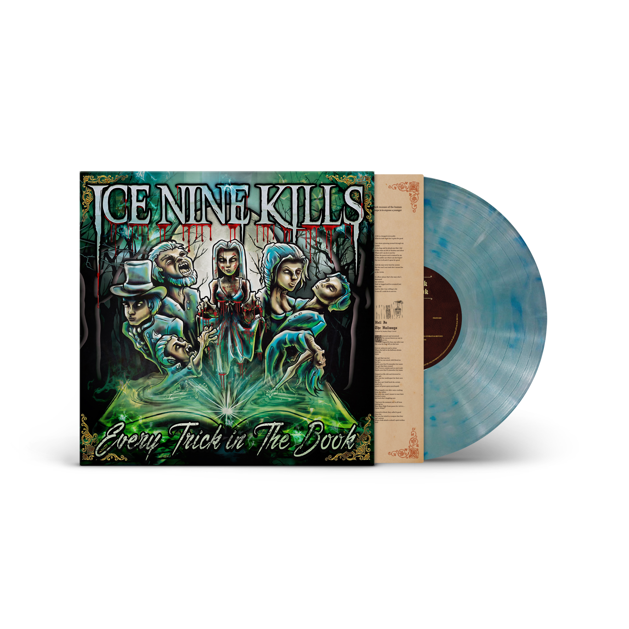 ICE NINE KILLS ‘EVERY TRICK IN THE BOOK’ LP - EXCLUSIVE - LTD. 300 -  SKY SWIRL