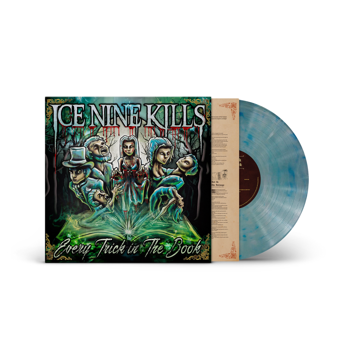 ICE NINE KILLS ‘EVERY TRICK IN THE BOOK’ LP - EXCLUSIVE - LTD. 300 -  SKY SWIRL