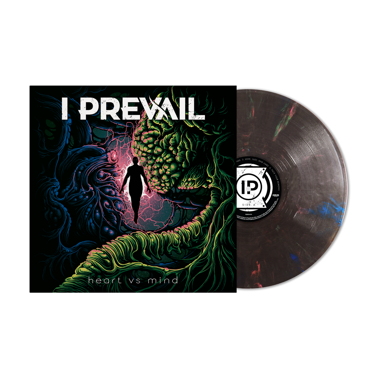 I PREVAIL'HEART VS MIND' 10TH ANNIVERSARY EDITION LP - EXCLUSIVE - LTD. 500 - RAINBOW ROAD