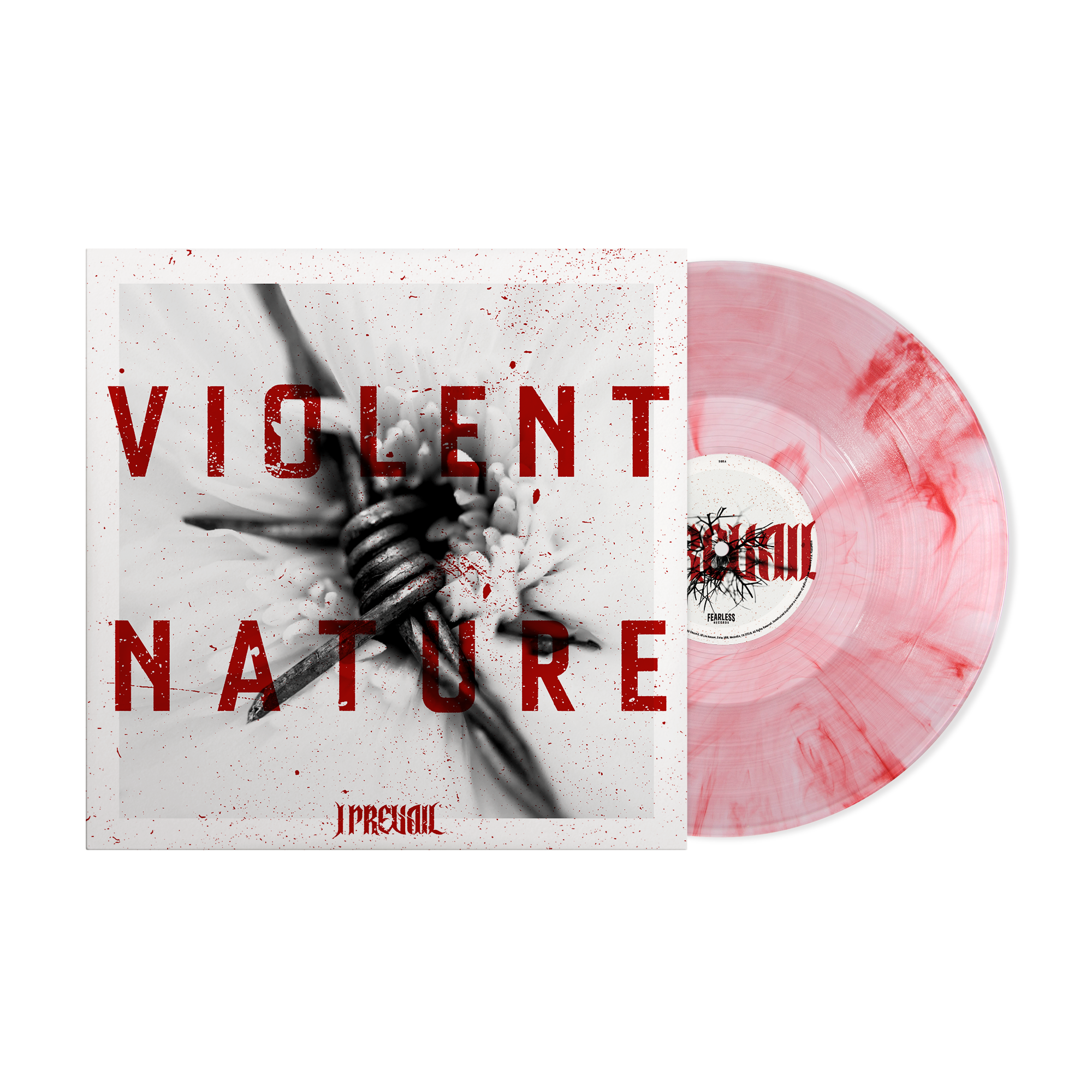 I PREVAIL ‘VIOLENT NATURE’ LP - EXCLUSIVE - LTD. 500 - BLOOD SHOT