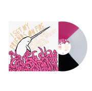 I SET MY FRIENDS ON FIRE ‘YOU CAN'T SPELL SLAUGHTER WITHOUT LAUGHTER’ LP - EXCLUSIVE - LTD. 200 - WHITE/PINK/BLACK/PIE