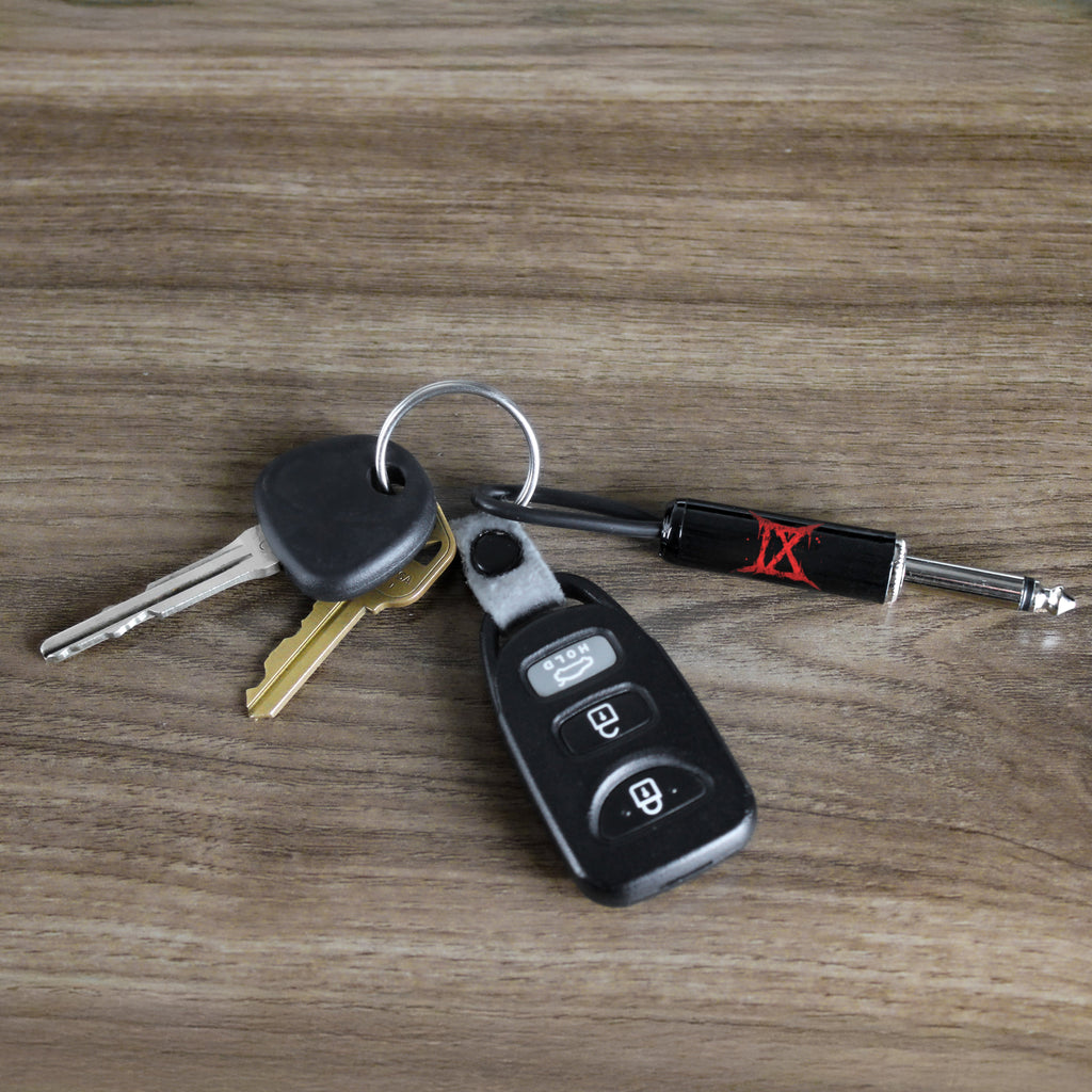 ICE NINE KILLS IX GUITAR PLUG KEYCHAIN