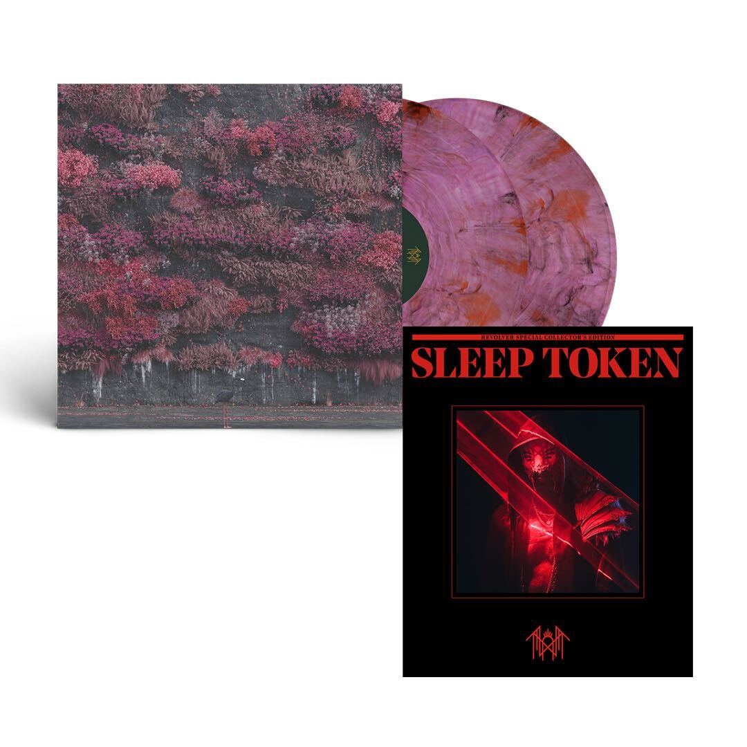 SLEEP TOKEN x REVOLVER BUNDLE – SPECIAL COLLECTOR'S EDITION DELUXE MAGAZINE W/ 'EVEN IN ARCADIA' 2LP - EXCLUSIVE - LTD. EDITION – GLASS OF PORT