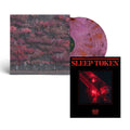 SLEEP TOKEN x REVOLVER BUNDLE ' SPECIAL COLLECTOR'S EDITION DELUXE MAGAZINE W/ 'EVEN IN ARCADIA' 2LP - EXCLUSIVE - LTD. EDITION ' GLASS OF PORT