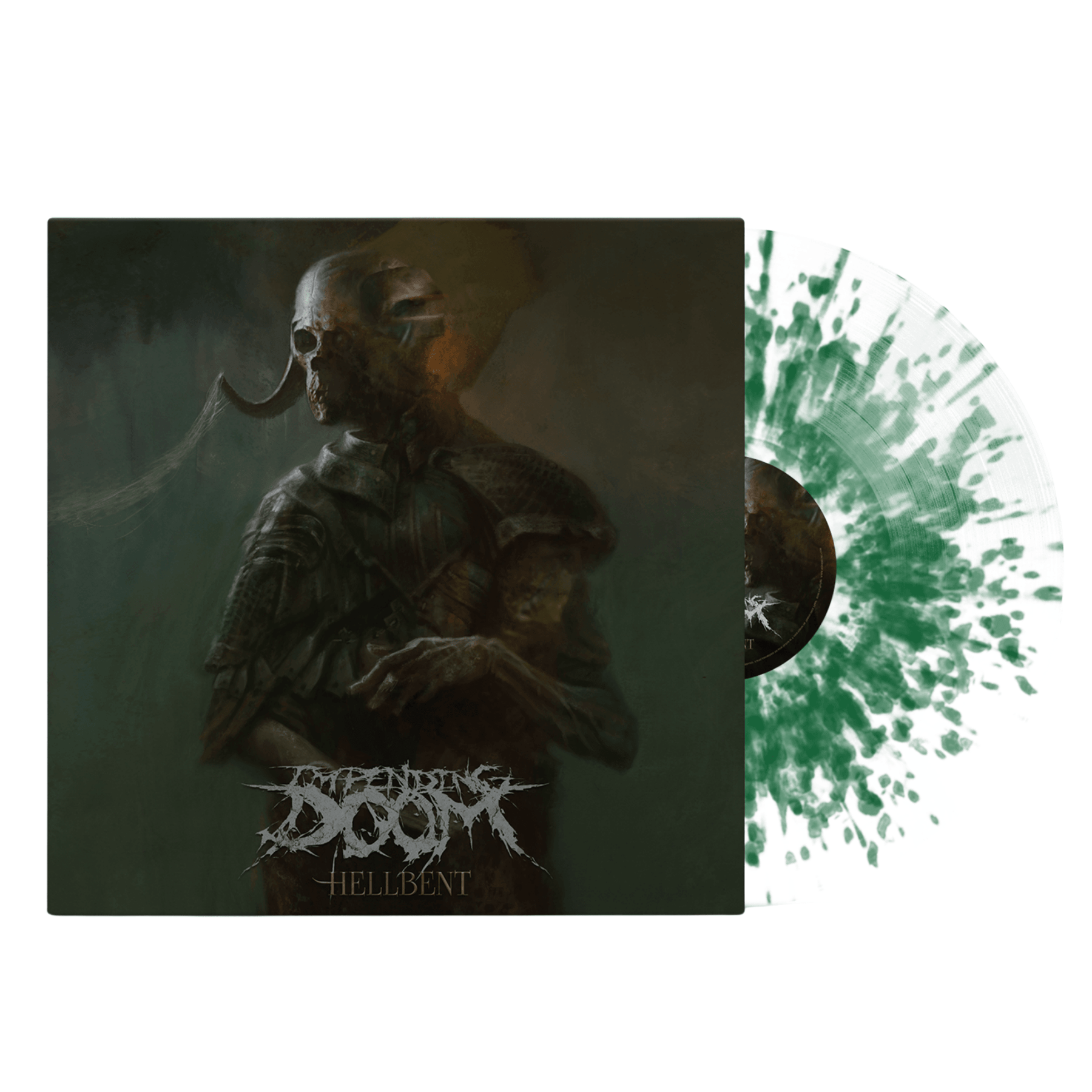 IMPENDING DOOM 'HELLBENT' LP - GREEN/SPLATTER