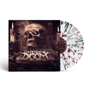 IMPENDING DOOM 'DEATH WILL REIGN' LP - CLEAR/SPLATTER