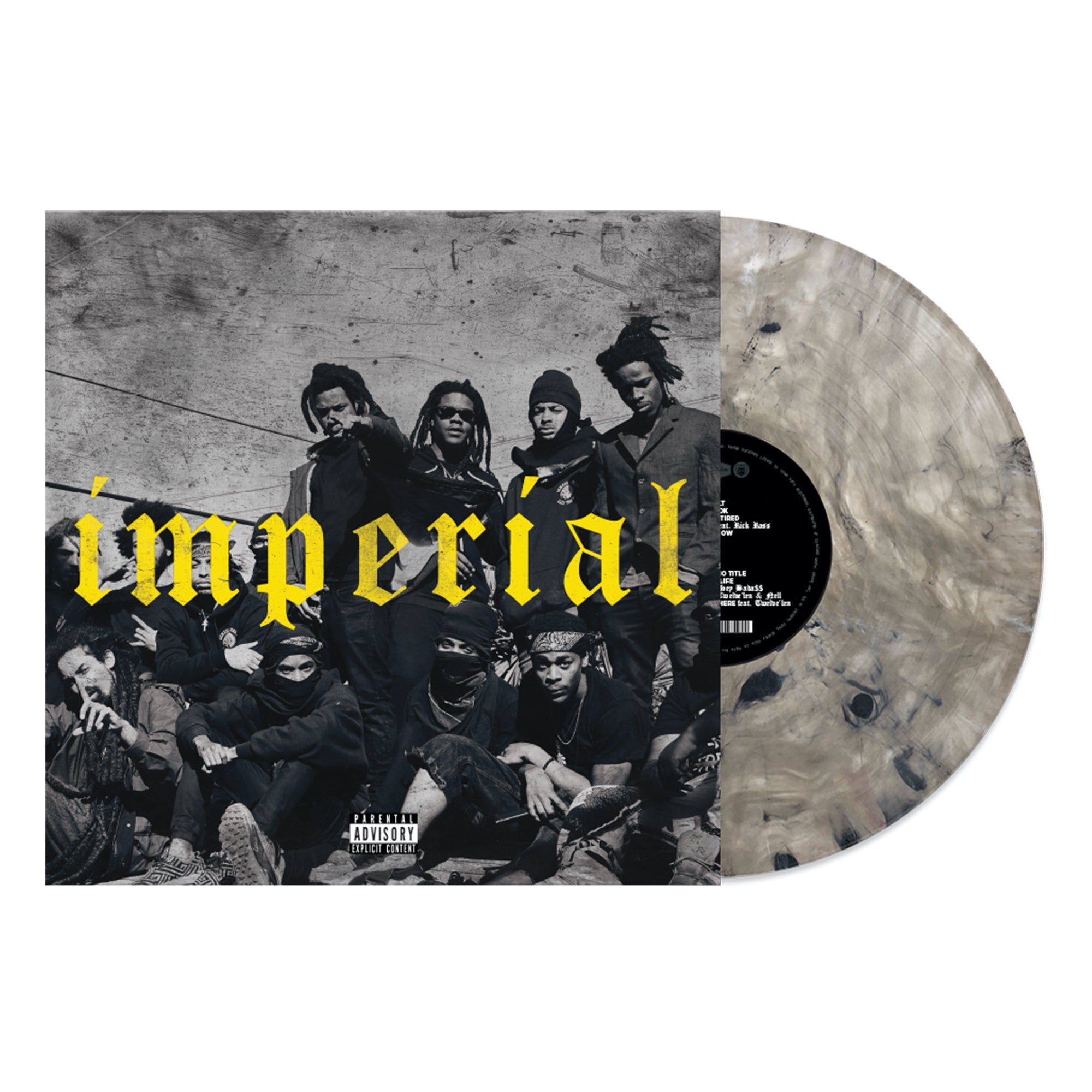 DENZEL CURRY ‘IMPERIAL’ LP - LTD. - MARBLE ZENITH GREY