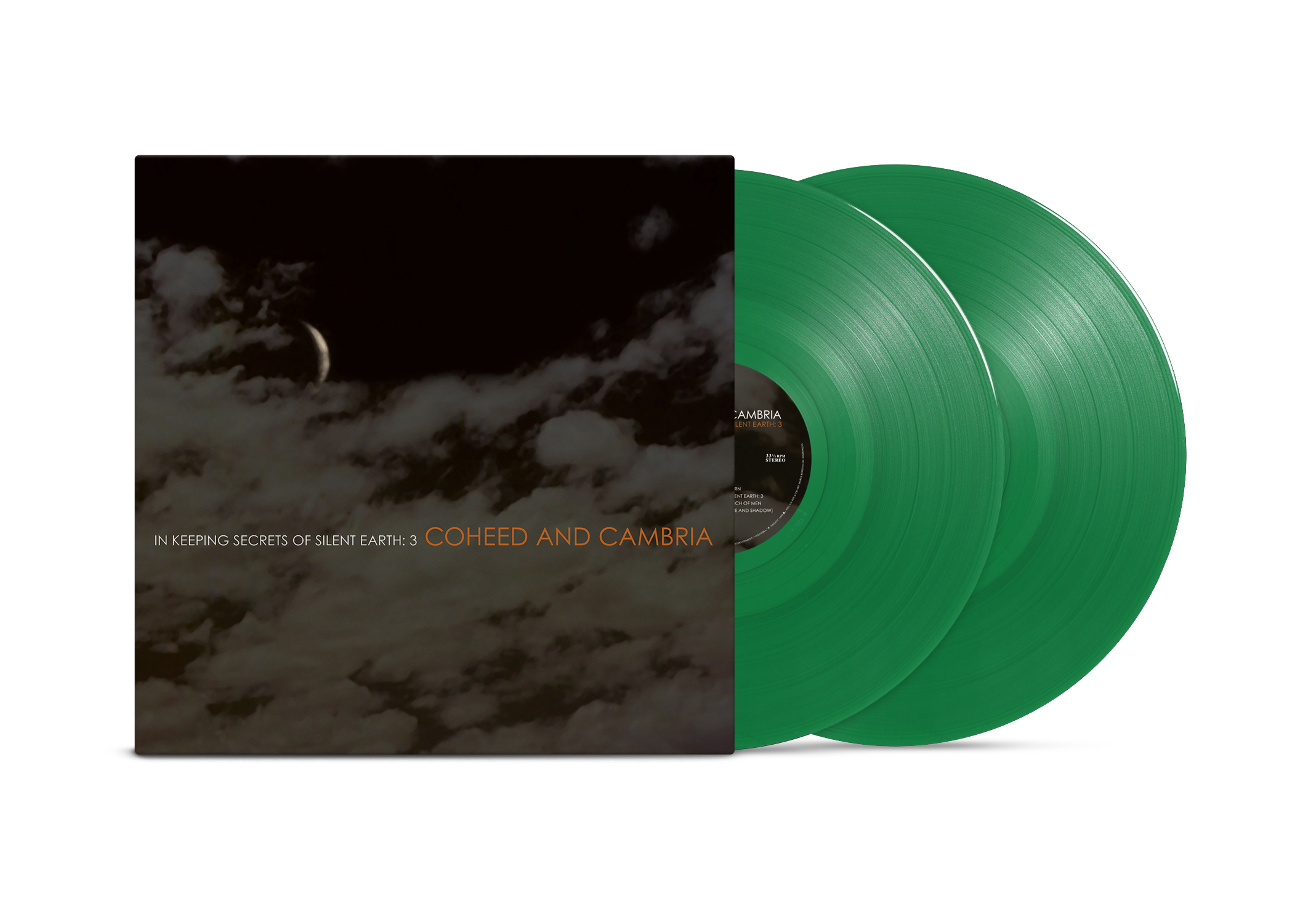 COHEED AND CAMBRIA ‘IN KEEPING SECRETS OF SILENT EARTH: 3’ 2LP - EXCLUSIVE - LTD. 1000 - TRANSLUCENT GREEN