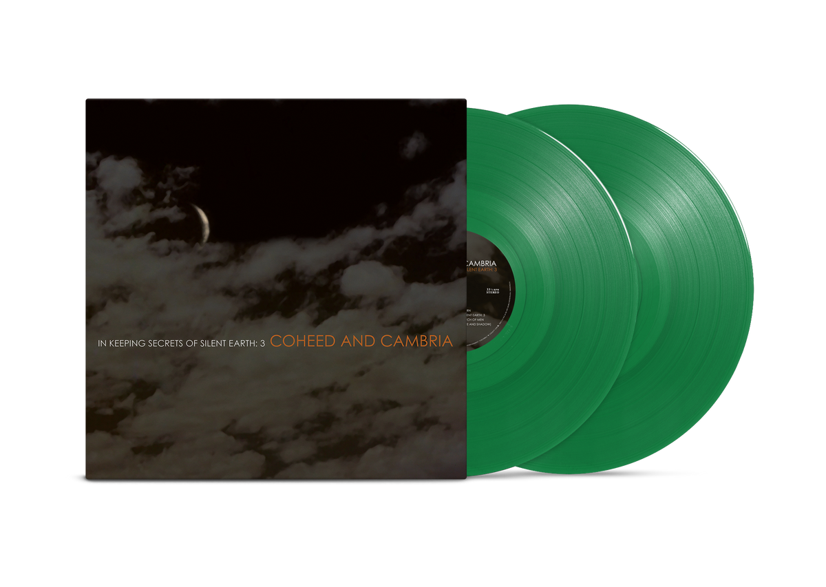 COHEED AND CAMBRIA ‘IN KEEPING SECRETS OF SILENT EARTH: 3’ 2LP - EXCLUSIVE - LTD. 1000 - TRANSLUCENT GREEN