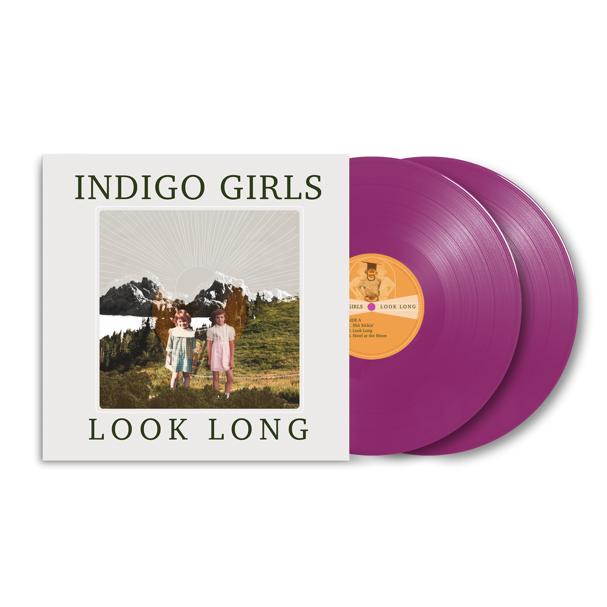 INDIGO GIRLS 'LOOK LONG' 2LP - VIOLET