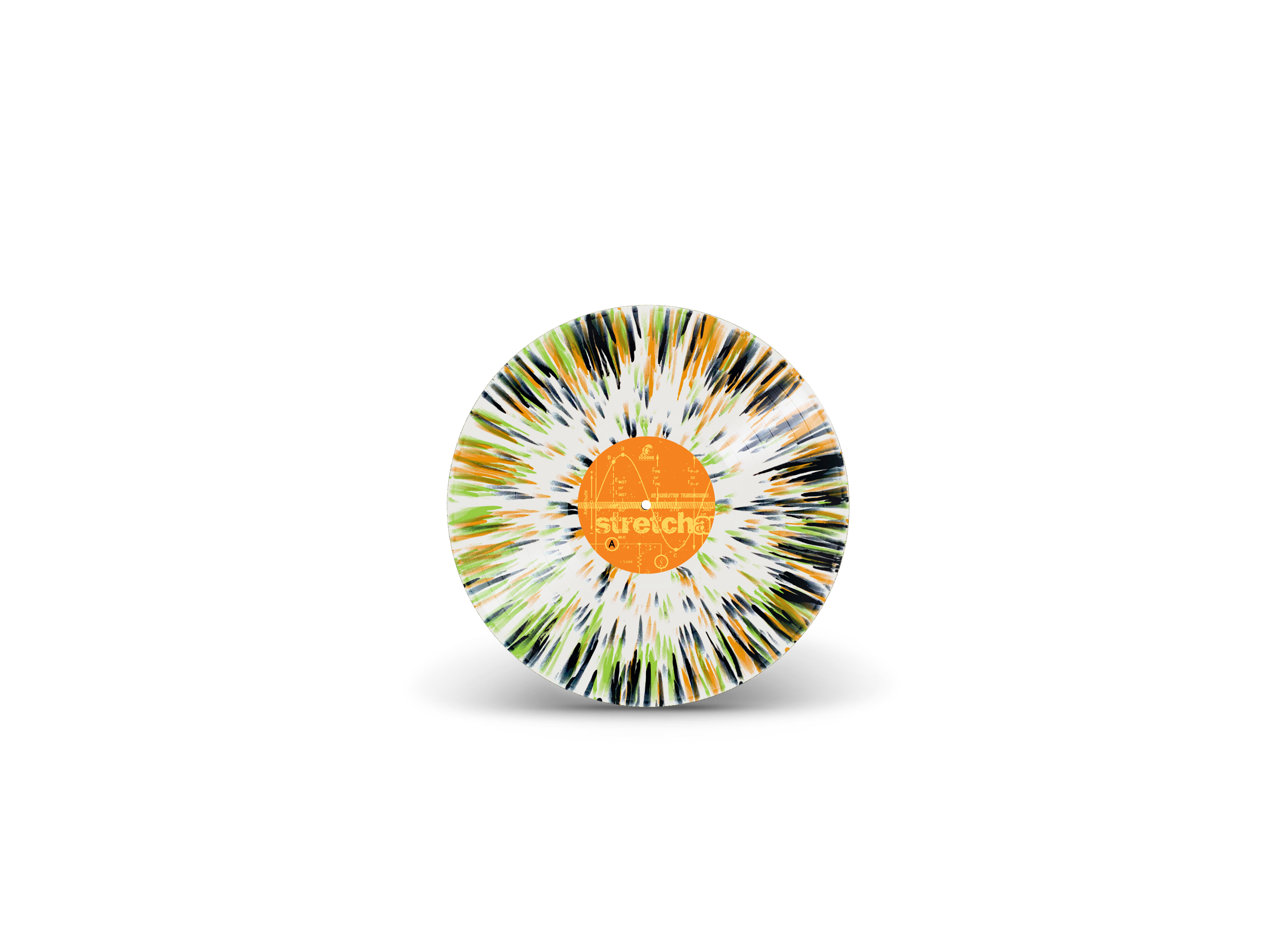 STRETCH ARM STRONG ‘A REVOLUTION TRANSMISSION’ LP - EXCLUSIVE - LTD. 300 - WHITE/ORANGE/GREEN/BLACK/SPLATTER