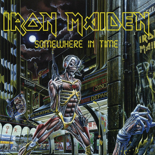 IRON MAIDEN 'SOMEWHERE IN TIME' LP (40th Anniversary, Oxblood Vinyl)