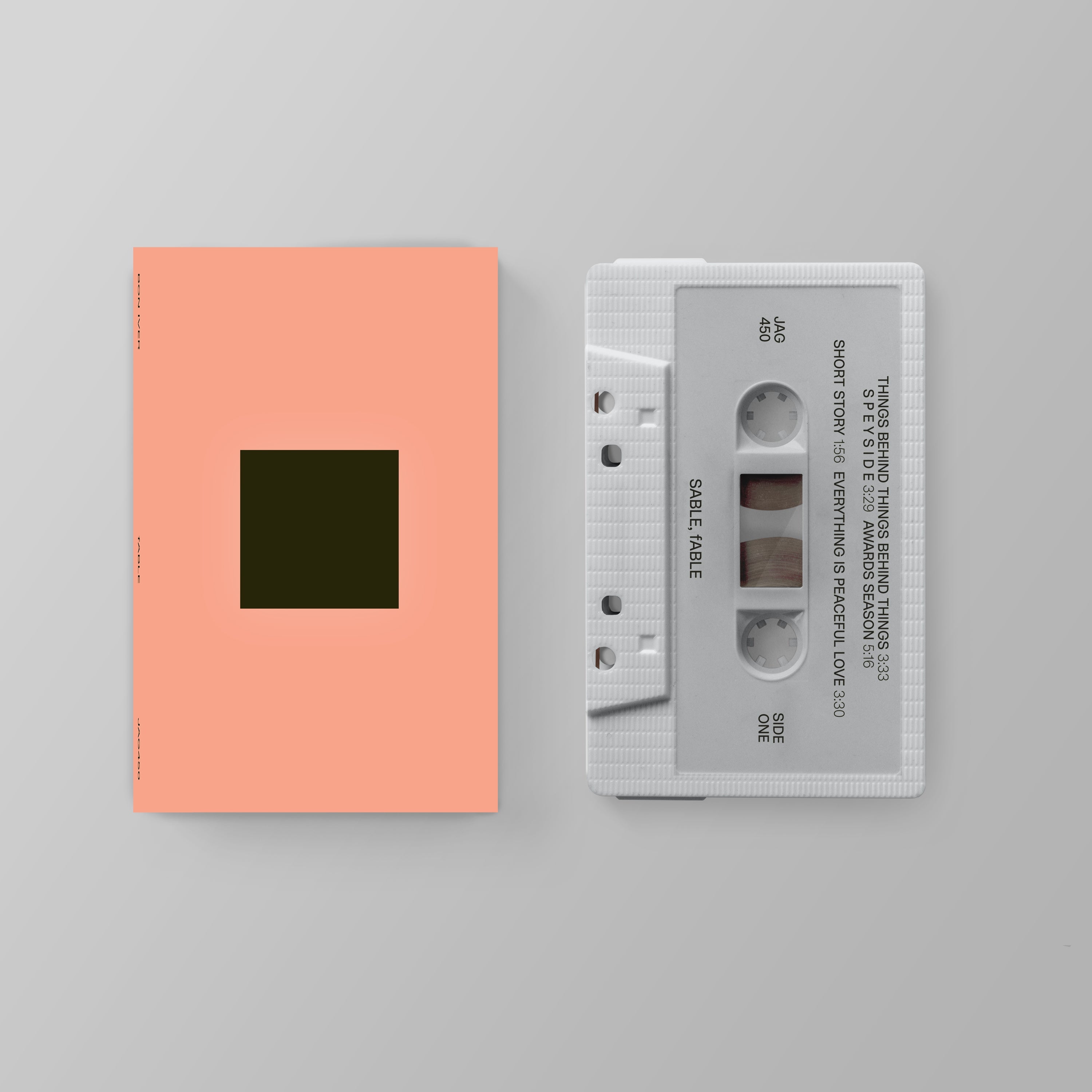 BON IVER 'SABLE, FABLE' CASSETTE