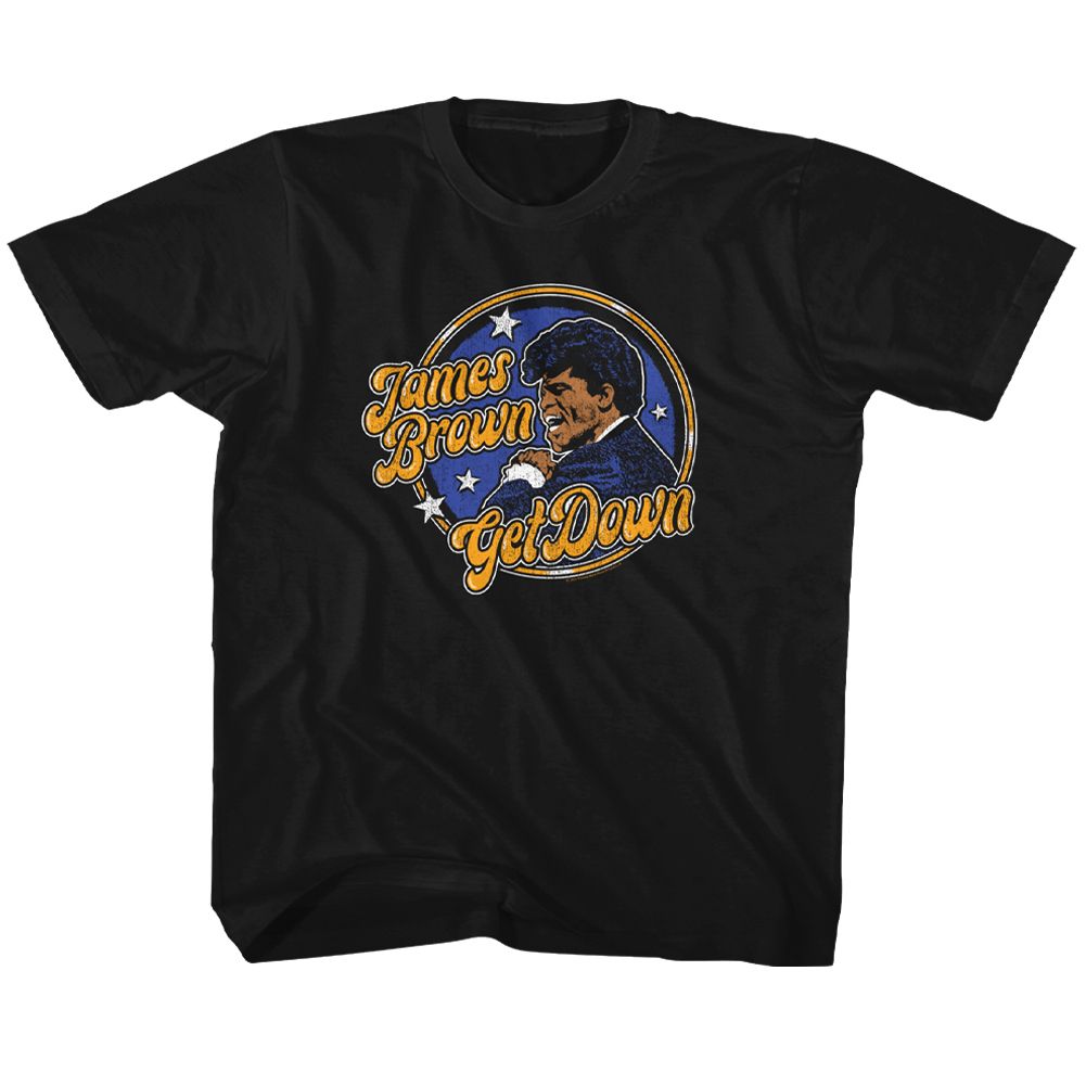 JAMES BROWN - GET DOWN CIRCLE YOUTH SHIRT