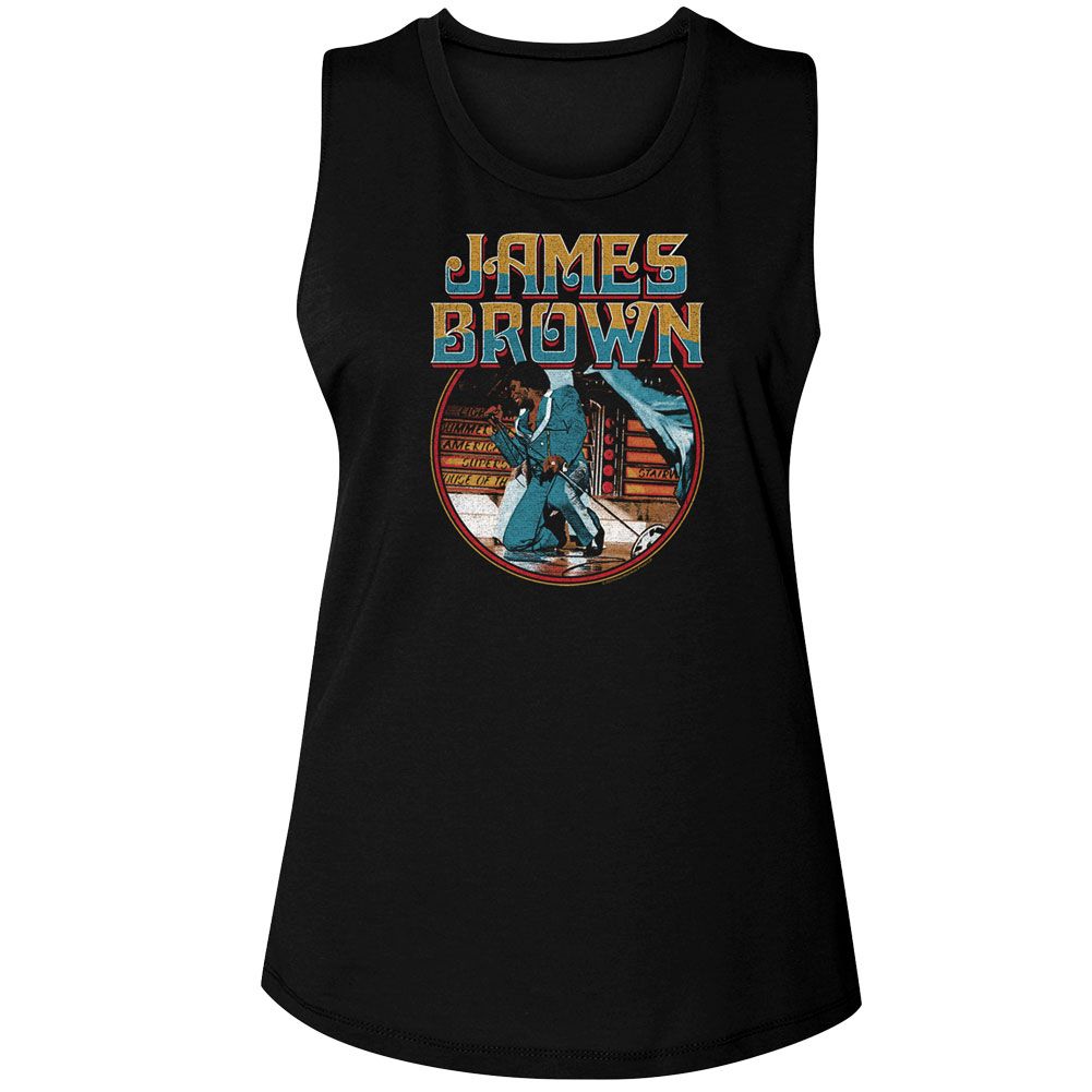 JAMES BROWN - KNEEL CIRCLE LADIES SHIRT