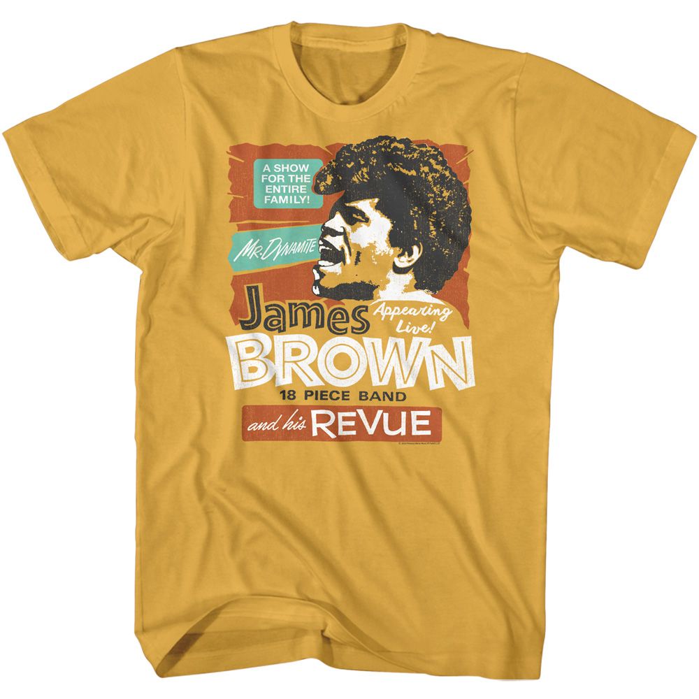 JAMES BROWN - REVUE SHIRT