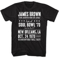 JAMES BROWN - SOUL BOWL 1970 SHIRT