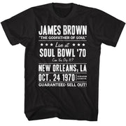 JAMES BROWN - SOUL BOWL 1970 SHIRT