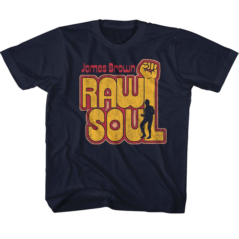 JAMES BROWN - RAW SOUL YOUTH SHIRT