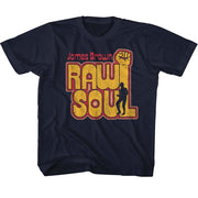 JAMES BROWN - RAW SOUL YOUTH SHIRT