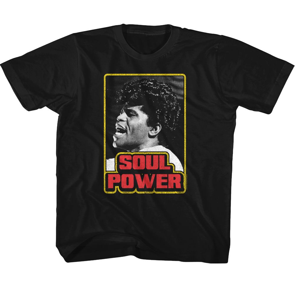 JAMES BROWN - SOUL POWER YOUTH SHIRT