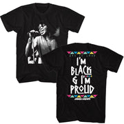 JAMES BROWN - BLACK AND PROUD SHIRT