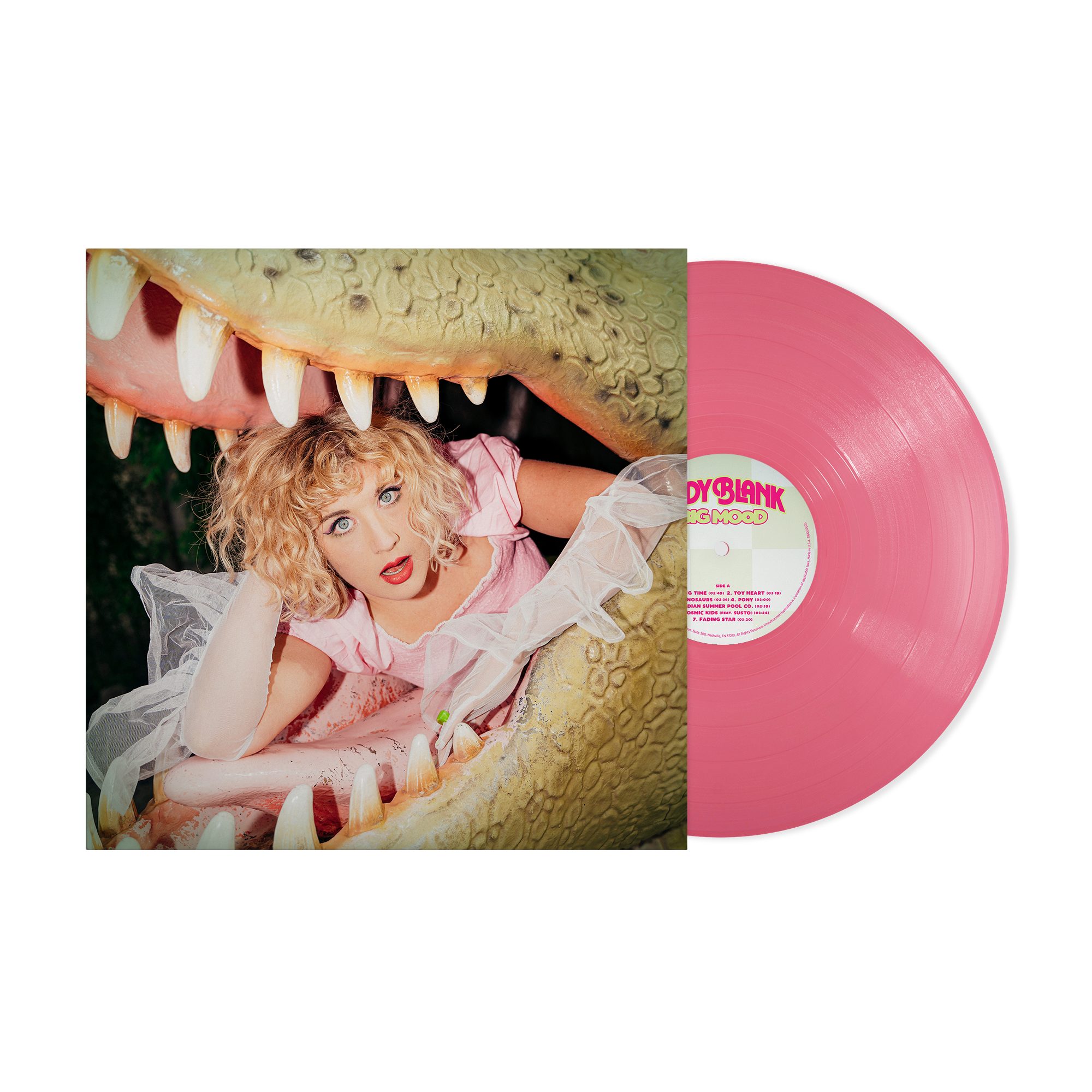 JUDY BLANK 'BIG MOOD' LP (Opaque Hot Pink Vinyl)