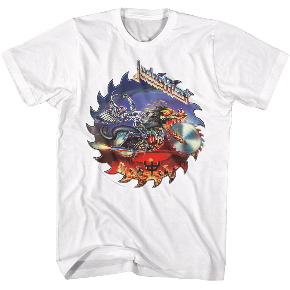 JUDAS PRIEST - SAW MOTORCYCLE SHIRT