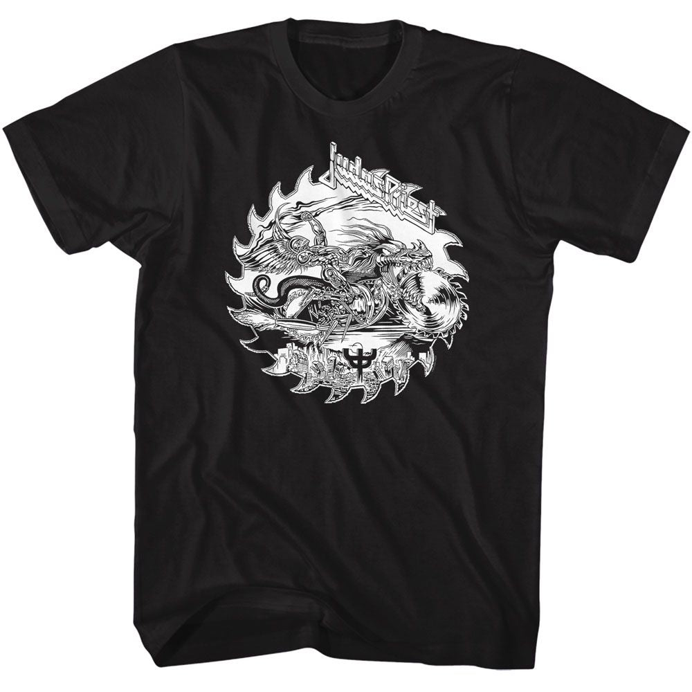 JUDAS PRIEST - BW MOTORCYCLE SHIRT