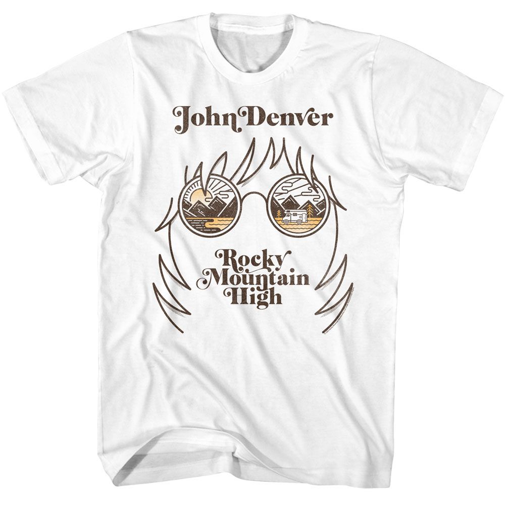 JOHN DENVER - LANDSCAPE GLASSES SHIRT