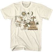 JOHN DENVER - COUNTRY CABIN AND LAKE SHIRT