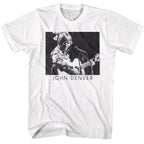 JOHN DENVER - PLAYING GUITAR BW SHIRT