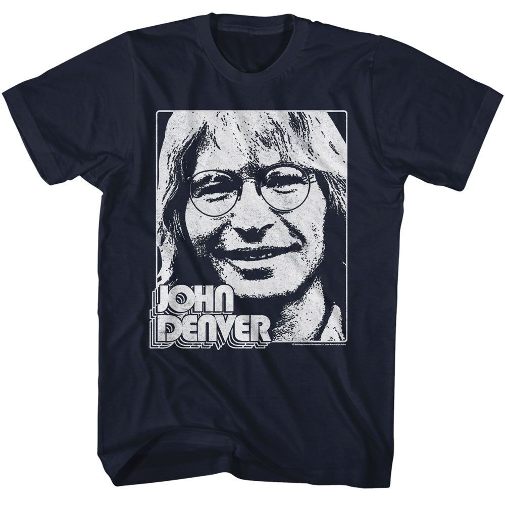 JOHN DENVER - SIMPLE FACE SHIRT