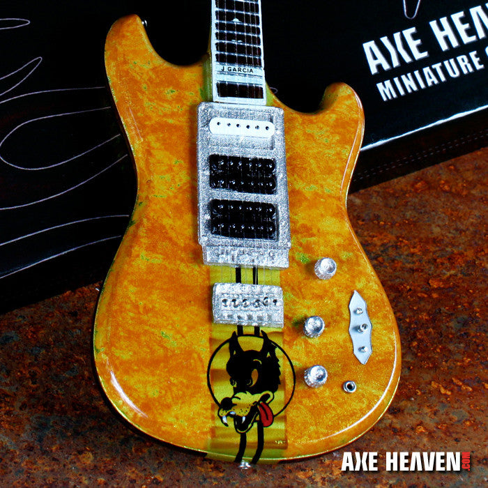 JERRY GARCIA™ WOLF™ TRIBUTE MINI GUITAR REPLICA - OFFICIALLY LICENSED