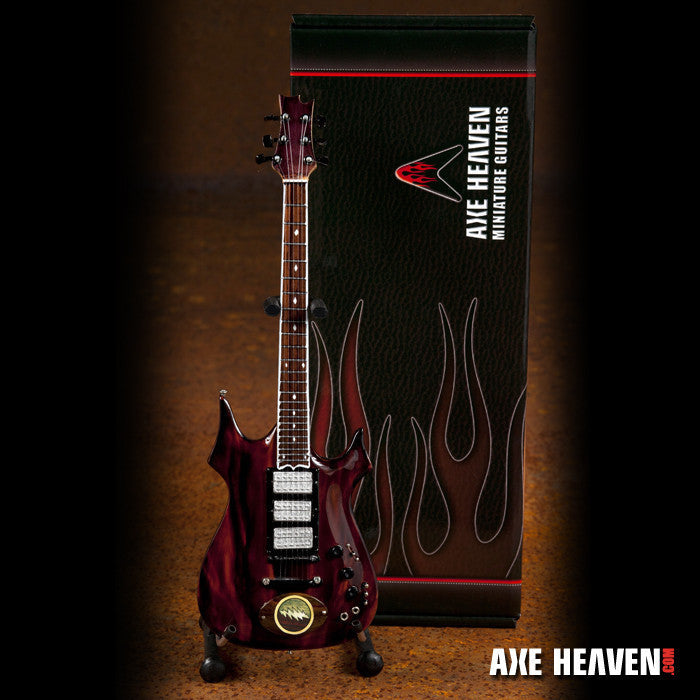 JERRY GARCIA' LIGHTNING BOLT TRIBUTE MINI GUITAR REPLICA - OFFICIALLY LICENSED