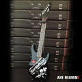 SLAYER - JEFF HANNEMAN - RED STAR SEIT TRIBUTE MINI GUITAR