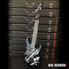 SLAYER - JEFF HANNEMAN - RED STAR SEIT TRIBUTE MINI GUITAR