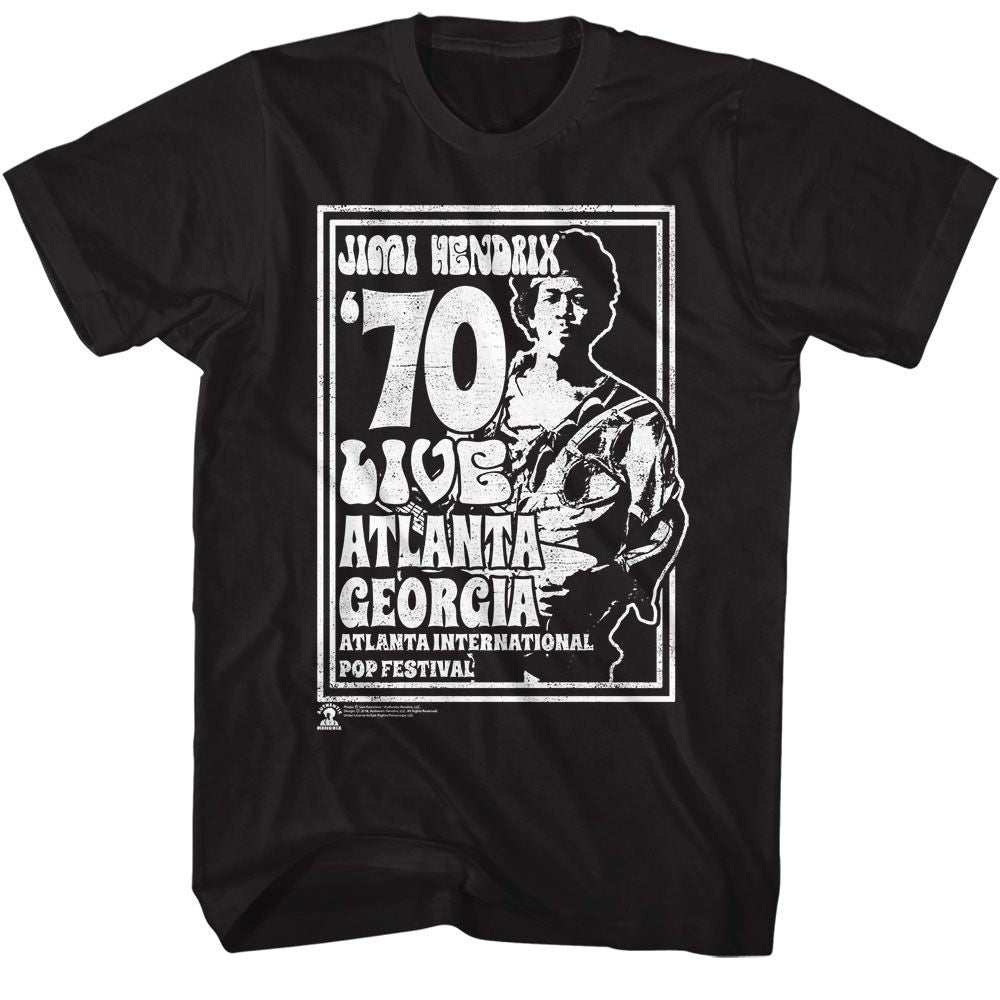 JIMI HENDRIX - ATLANTA 70 SHIRT
