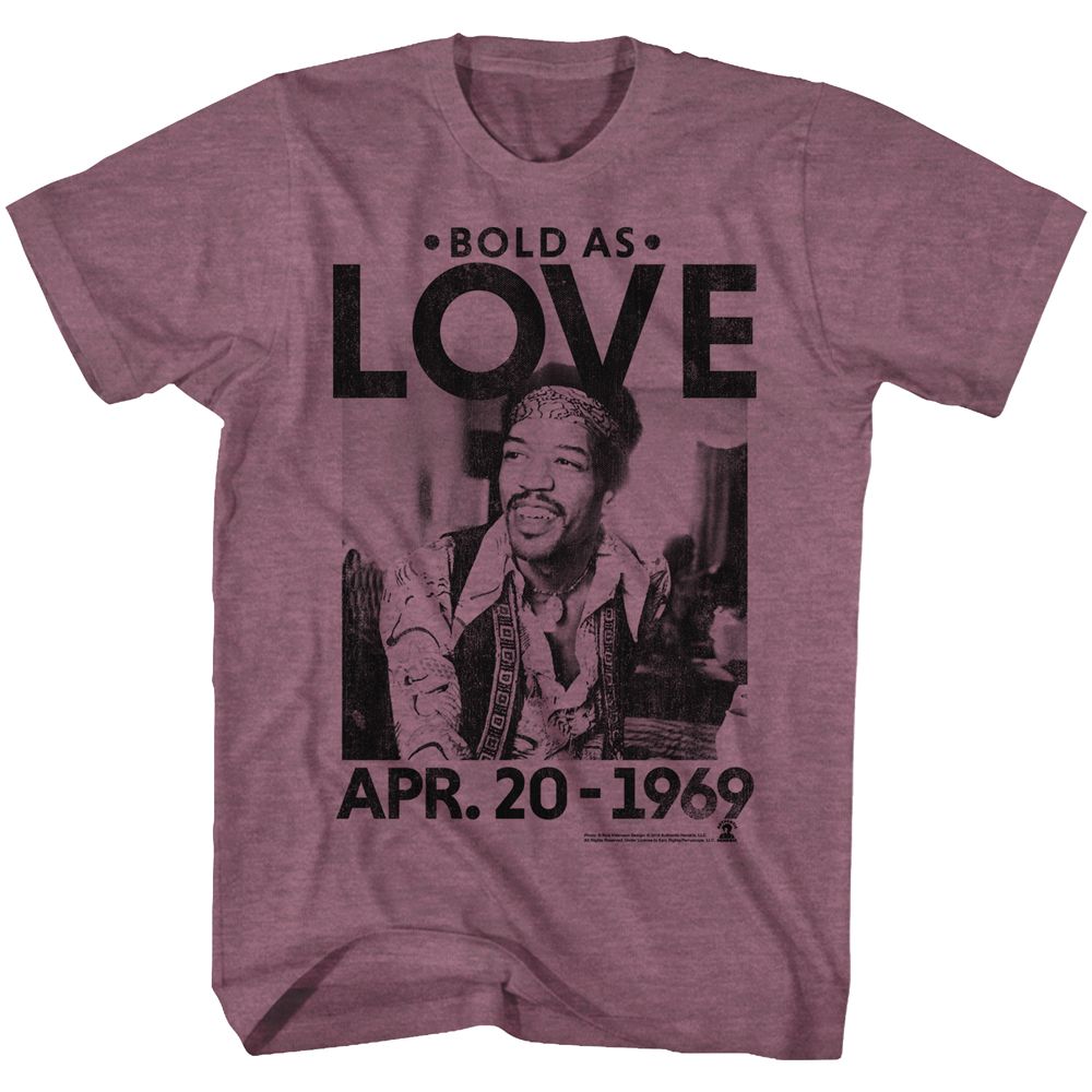JIMI HENDRIX - BOLD AS LOVE SHIRT