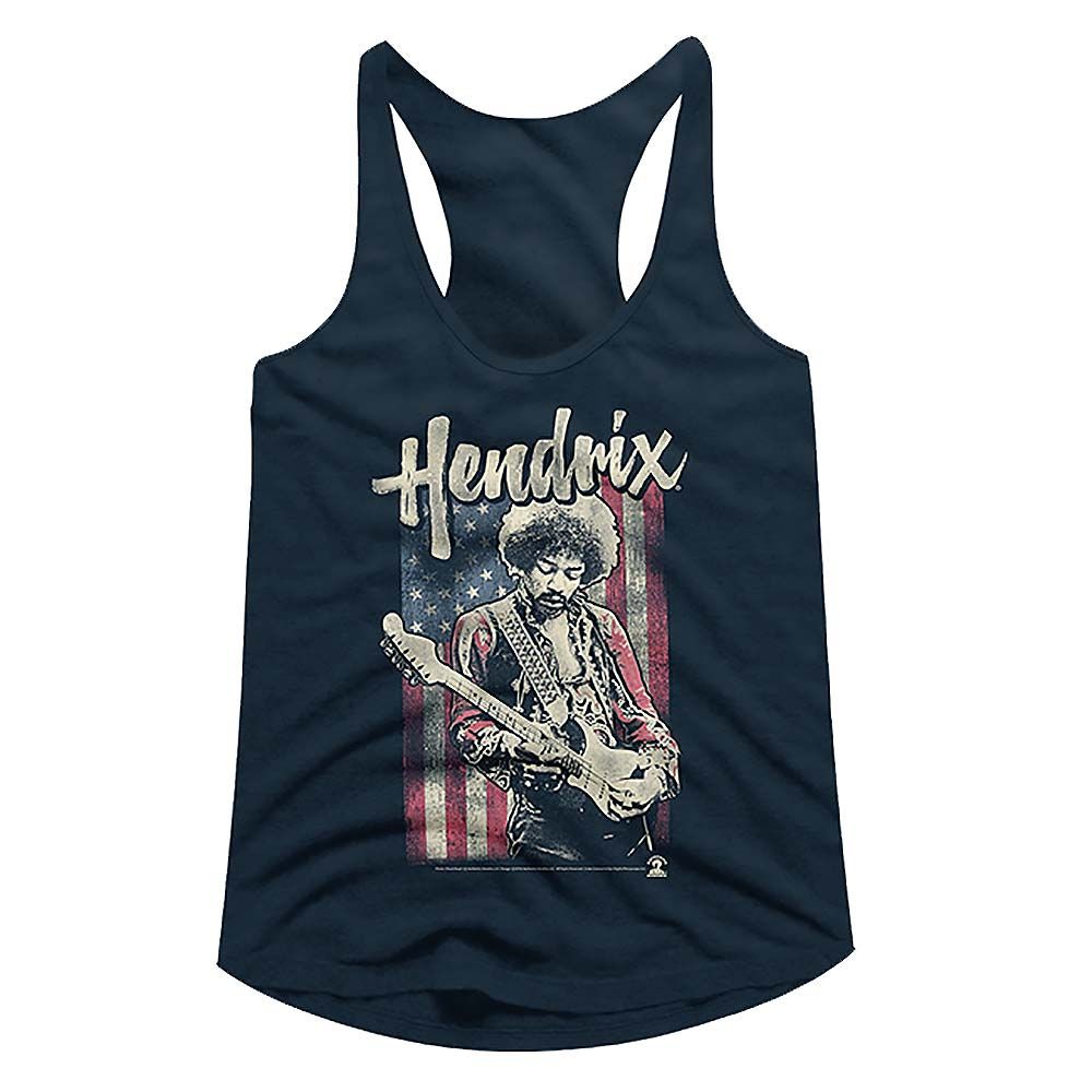 JIMI HENDRIX - FLAG HENDRIX LADIES SHIRT