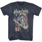 JIMI HENDRIX - FLAG HENDRIX SHIRT