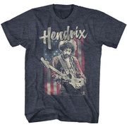 JIMI HENDRIX - FLAG HENDRIX SHIRT
