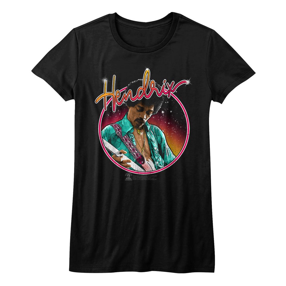 JIMI HENDRIX - NEON LADIES SHIRT