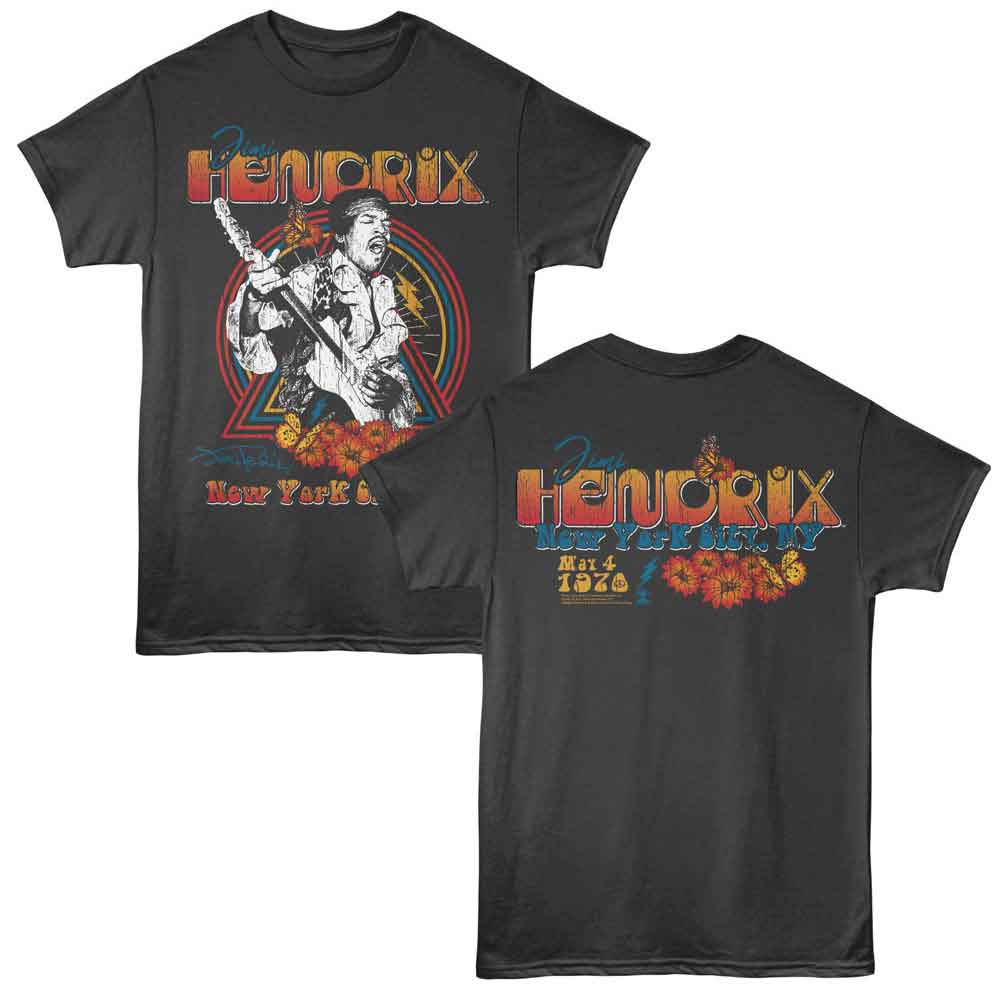 JIMI HENDRIX - NEW YORK 1970 F B SHIRT