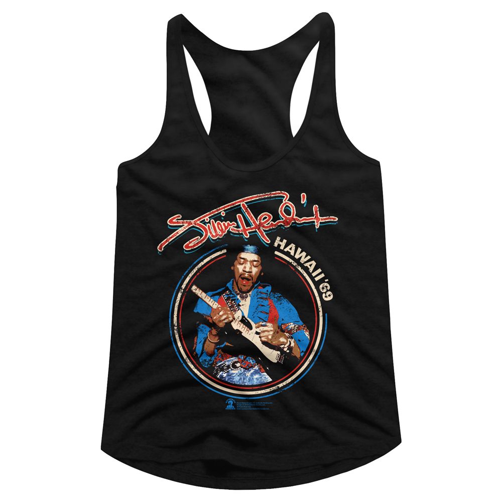 JIMI HENDRIX - HAWAII 69 LADIES SHIRT