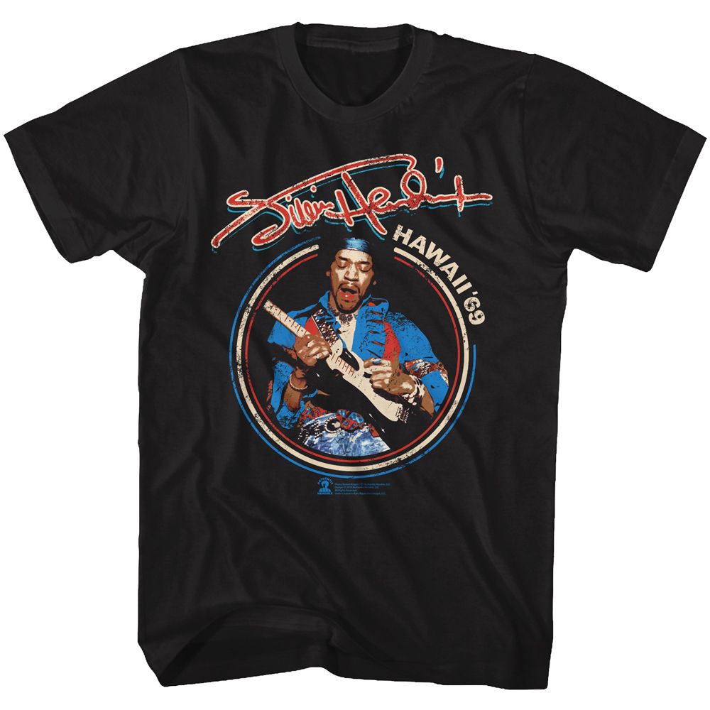 JIMI HENDRIX - HAWAII 69 SHIRT